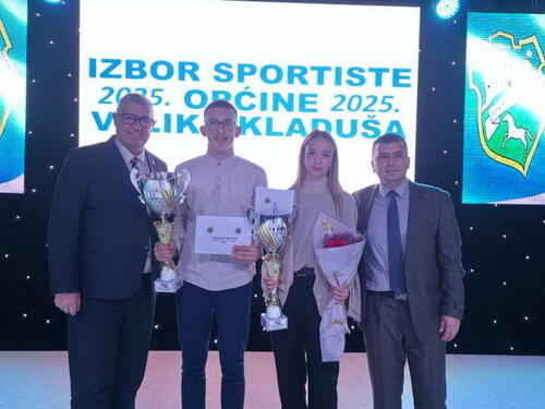 Iman Ružnić i Harun Hušidić sportisti godine Velike Kladuše za 2025.