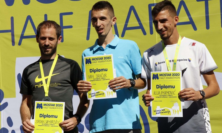 Imoćanin Ivan Dračar najbrži na Mostarskom polumaratonu