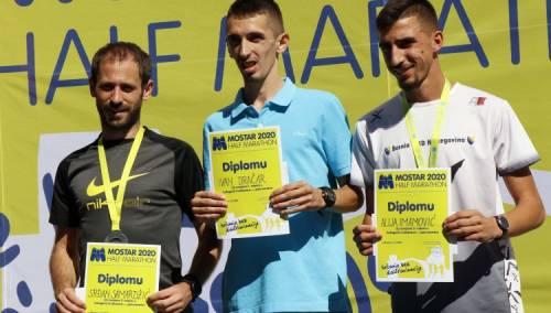 Imoćanin Ivan Dračar najbrži na Mostarskom polumaratonu