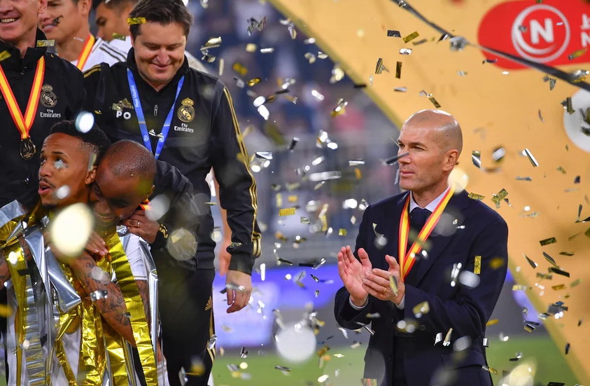 Impresivni Zidane s Realom igrao devet finala i osvojio devet trofeja