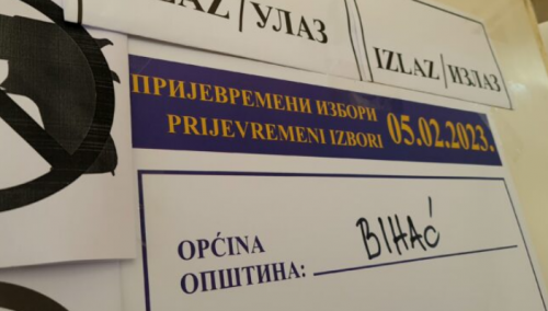 Incident na biračkom mjestu u Bihaću