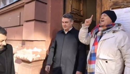 Incident na biralištu, Milanović verbalno napadnut