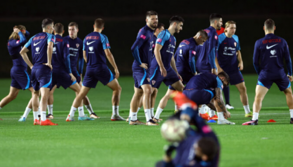 Incident na prvom treningu reprezentacije Hrvatske
