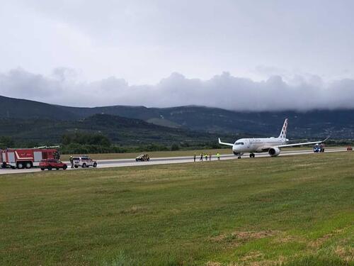 Incident u Splitu: Avion Croatia Airlinesa izletio sa piste