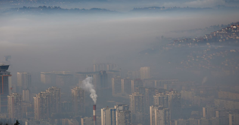 Sarajevo jutros najzagađeniji grad u FBiH
