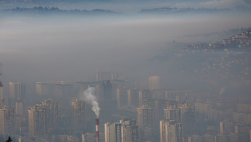 Sarajevo jutros najzagađeniji grad u FBiH