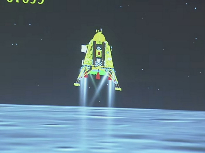 Indijska letjelica Chandrayaan-3 uspješno sletjela na Mjesec