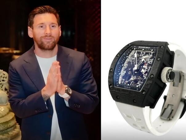 Indijski milijarder Ambani poklonio Messiju sat vrijedan 1,3 miliona dolara