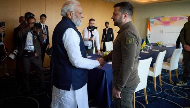 Indijski premijer Modi održao razgovore sa Zelenskim u Hiroshimi