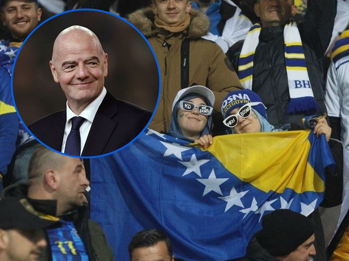 Infantino: Radujem se povratku BiH na svjetsku scenu