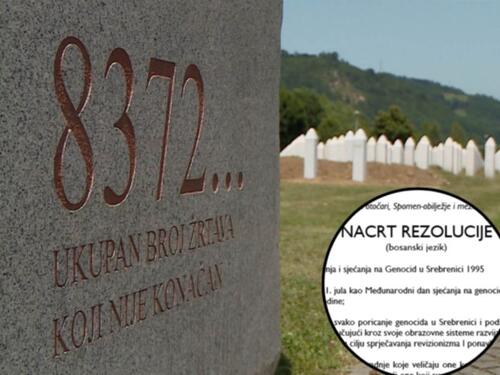 Intelektualci u BiH i regionu pozivaju na usvajanje Rezolucije o Srebrenici 