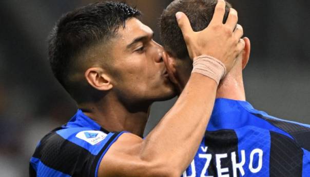 Inter razbio Speziu, Džeko asistent