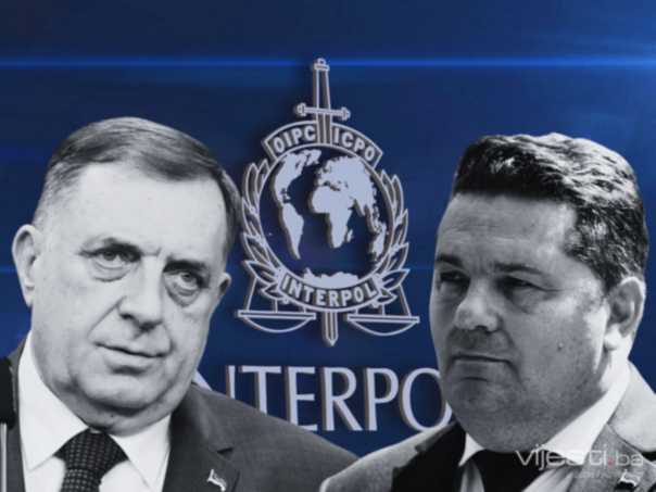 Interpol ponovo odbio da raspiše potjernicu za Dodikom