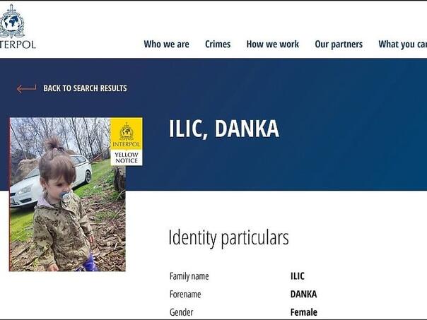Interpol raspisao potragu za nestalom Dankom