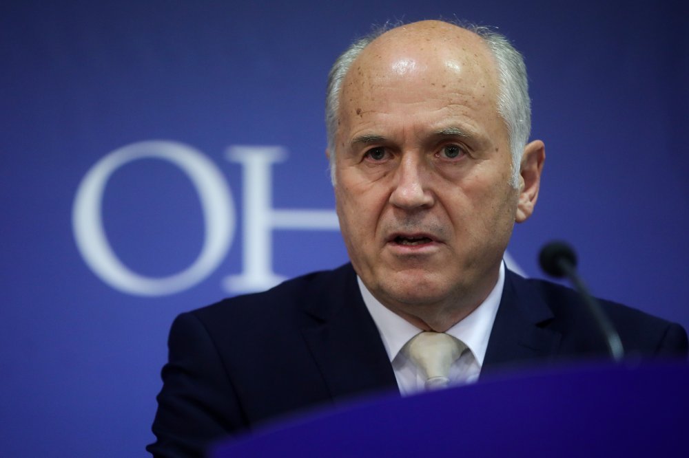 Inzko: Dodik se pokazao kao kukavica