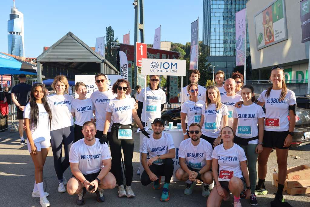IOM povezao sport i migracije na Sarajevskom polumaratonu