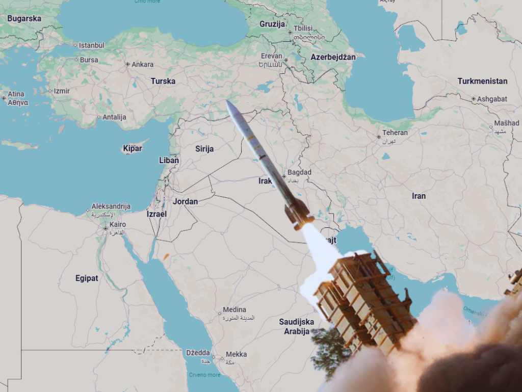 Iranske rakete u zračnom prostoru Turske i Katara
