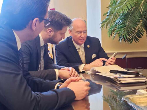 Irfan Čengić se u Washingtonu sastao sa Robertom Aderholtom