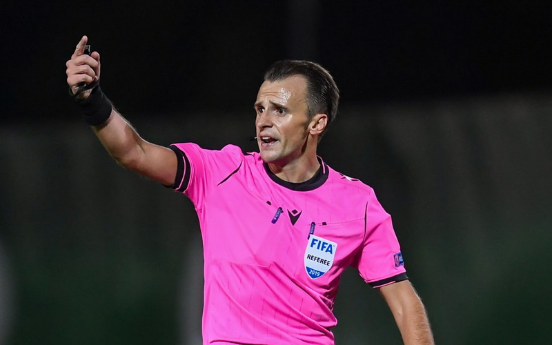 Irfan Peljto sudi meč Arsenala u Evropskoj ligi