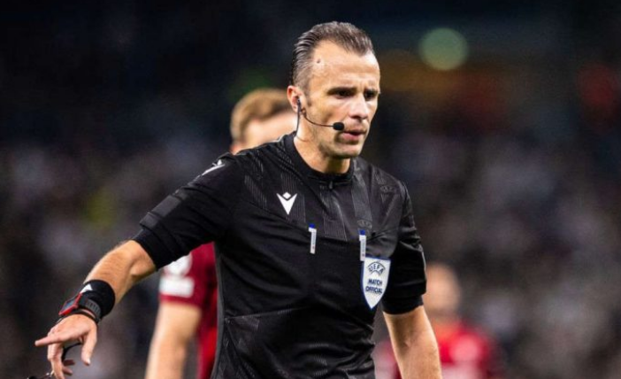 Irfan Peljto sudi meč play-offa Lige prvaka