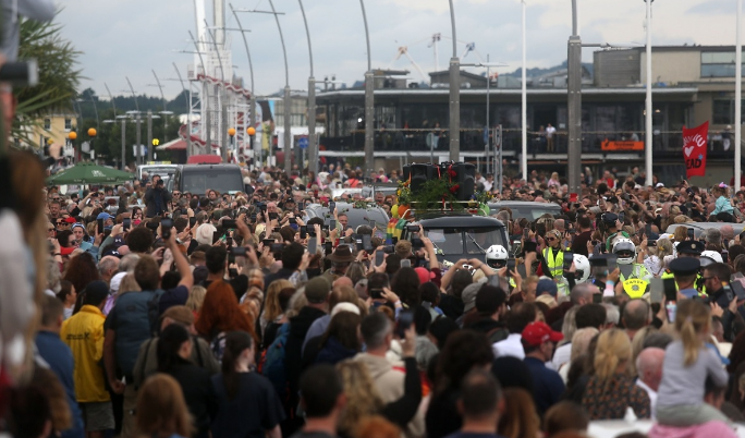 Irska: Stotine ljudi se oprostilo od Sinead O'Connor