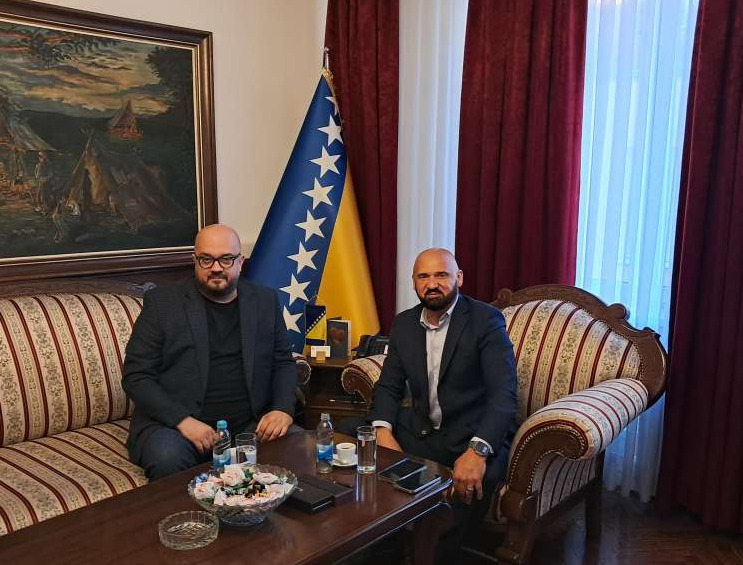 Isak i Šteta razgovarali o projektima i saradnji