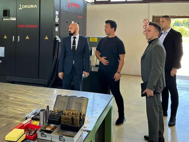 Isak posjetio bh. kompaniju AC-Unity Goražde: Namjenska industrija BiH ima veliki potencijal