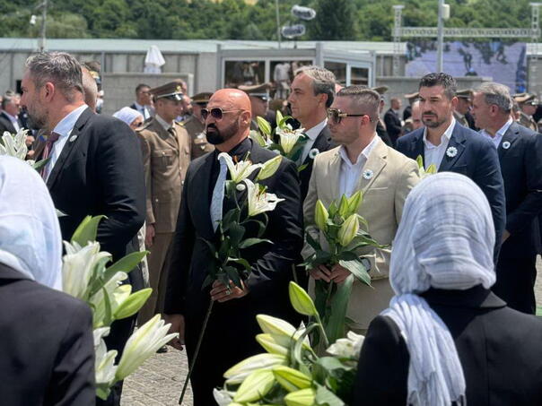Isak prisustvovao kolektivnoj dženazi i obilježavanju 30. godišnjice genocida u Srebrenici