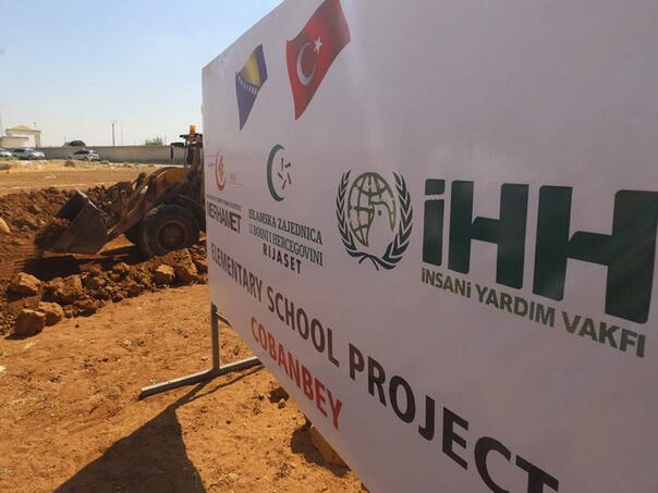 Islamska zajednica i "Merhamet" u saradnji s IHH-om provode veliki graditeljski projekat
