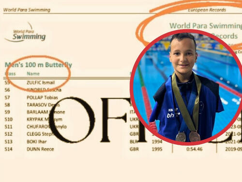 Ismail Zulfić je zvanično evropski rekorder!