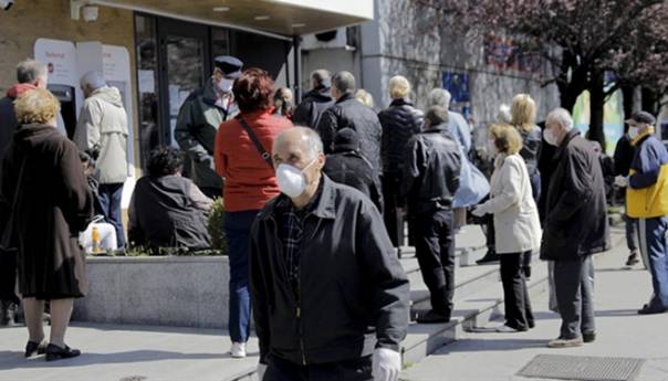 Isplata penzija za april u Federaciji BiH počinje danas