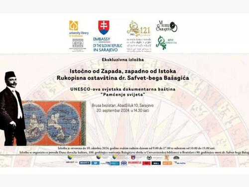 Istočno od Zapada, zapadno od Istoka: Rukopisna ostavština dr. Safvet-bega Bašagića