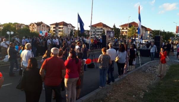 Istočno Sarajevo: Svečano otvorena novoizgrađena Dečanska ulica