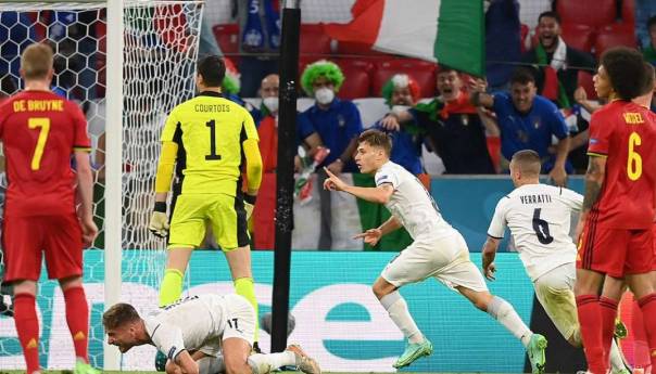 Italija nadigrala Belgiju za polufinale Evropskog prvenstva