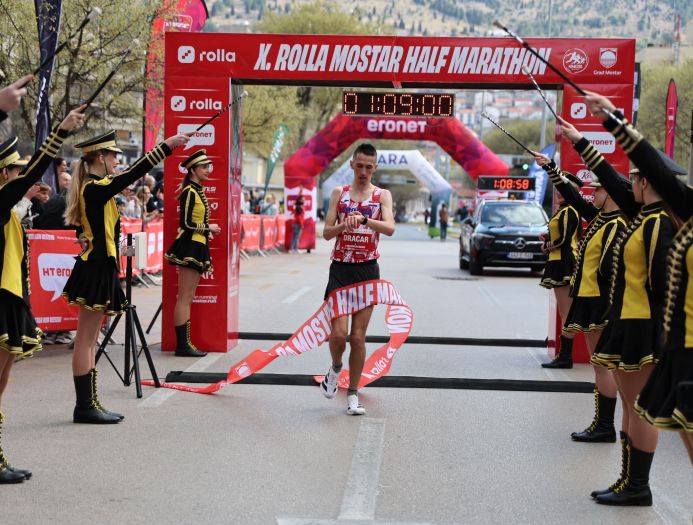 Ivan Dračar pobjednik mostarskog polumaratona