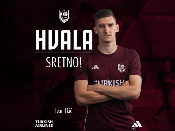 Ivan Ikić više nije igrač FK Sarajevo
