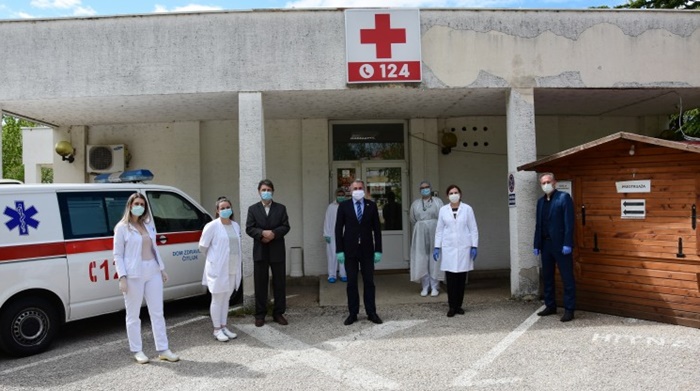 Ivan Sabolić posjetio Čitluk koji je žarište epidemije u FBiH