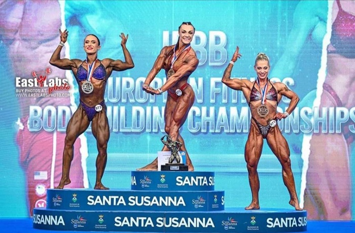 Ivana Vučković osvojila prvenstvo Evrope u kategoriji physique, bodybuilding i fitness