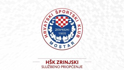 Ivanković privremeno trener prvog tima Zrinjskog