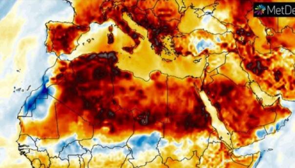 Iz Afrike se prema jugu Europe širi zastrašujući toplinski val