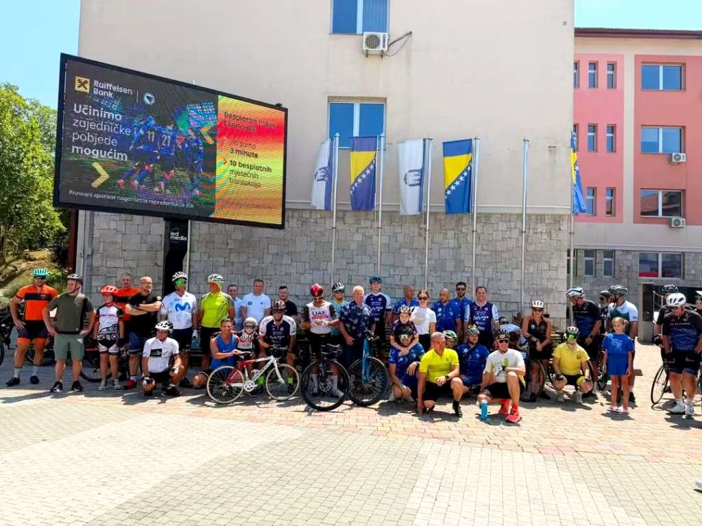 Iz Bihaća krenuo 6. biciklistički maraton u znak sjećanja na žrtve Prijedora