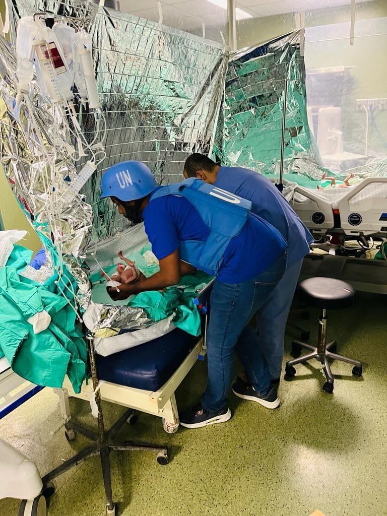 Iz bolnice Al-Shifa u Gazi evakuisana 31 prerano rođena beba