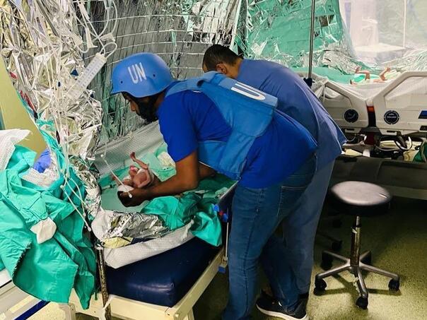 Iz bolnice Al-Shifa u Gazi evakuisana 31 prerano rođena beba