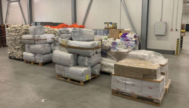 Iz Bosne i Hercegovine otpremljeno 20 tona pomoći za Ukrajinu