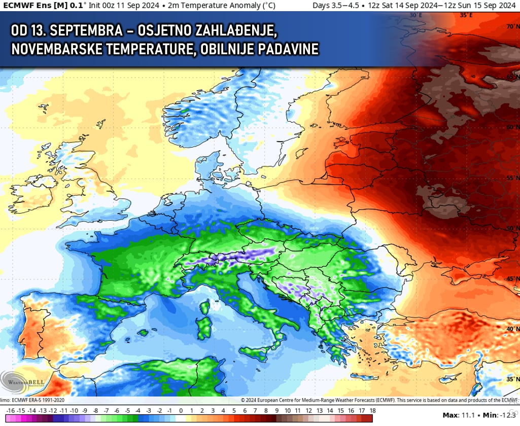 Iz ekstrema u ekstrem: Kakvo nas vrijeme očekuje do kraja sedmice?