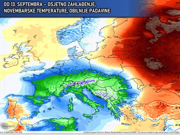 Iz ekstrema u ekstrem: Kakvo nas vrijeme očekuje do kraja sedmice?