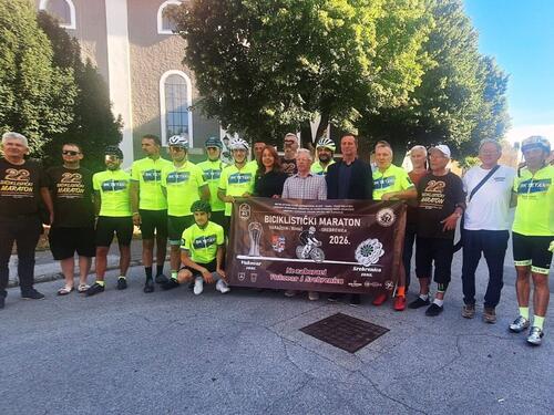 Iz Varaždina krenuo biciklistički maraton "Da se ne zaborave Vukovar i Srebrenica"