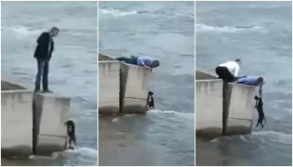 Izašao sa svadbe da spasi psa iz nabujale rijeke