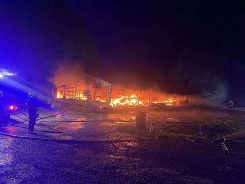 Izbio požar na pijaci Arizona, sumnja se da je podmetnut