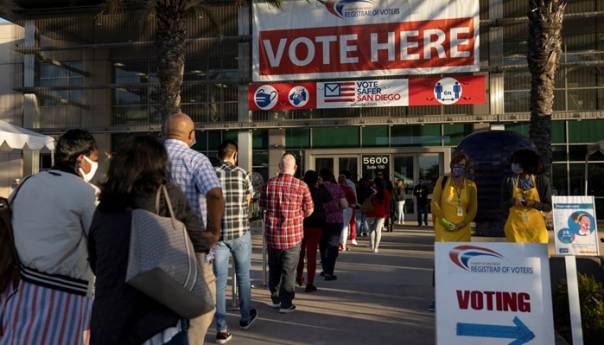 Izbori u SAD: Velika izlaznost, nove ankete, strah od nereda